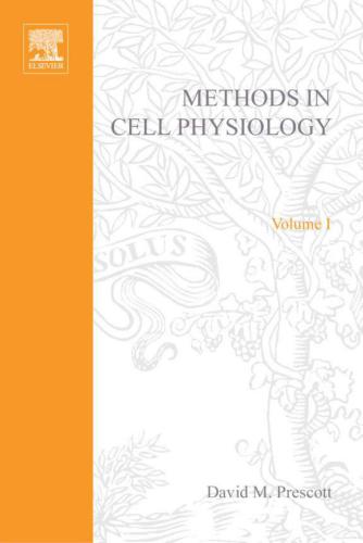 Methods in Cell Physiology, Volume 1