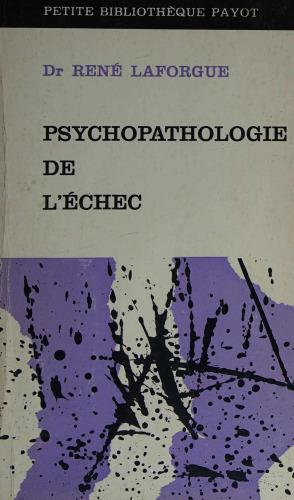 Psychopathologie de l'échec