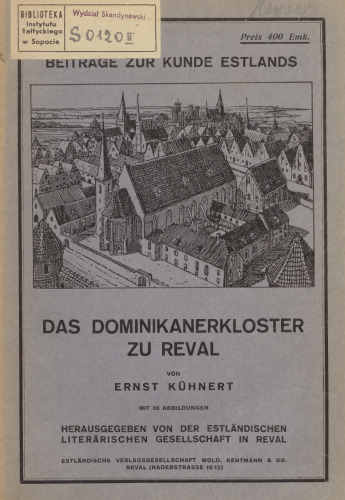 Das Dominikanerkloster zu Reval