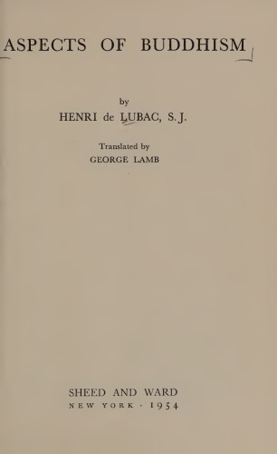 Aspects of Buddhism