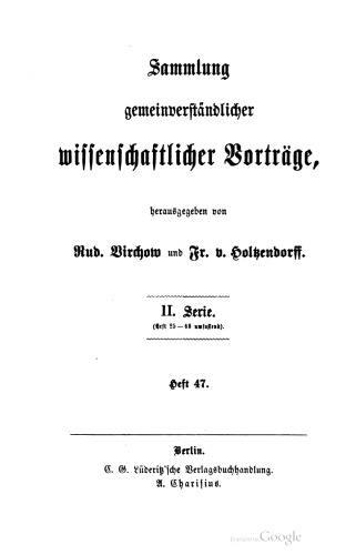 Das Rote Kreuz im weißen Felde. In der Reihe der Vorträge des badischen Frauenvereins gehalten in Karlsruhe am 18. Januar 1868
