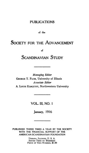 The Relation of the "Hrólfs Saga Kraka" and the "Bjarkarímur" to "Beowulf": A Contribution to the History of Saga Development in England and the Scandinavian Countries