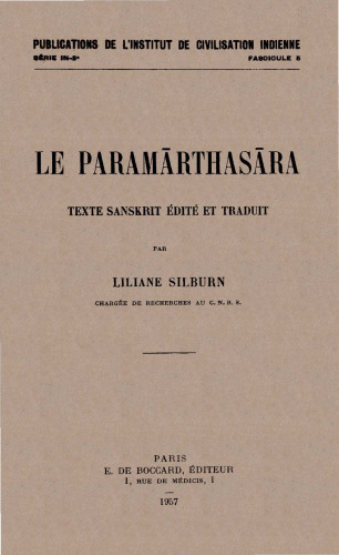 Le Paramarthasara