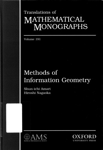Methods of Information Geometry