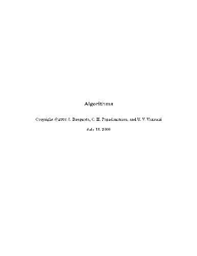 Algorithms