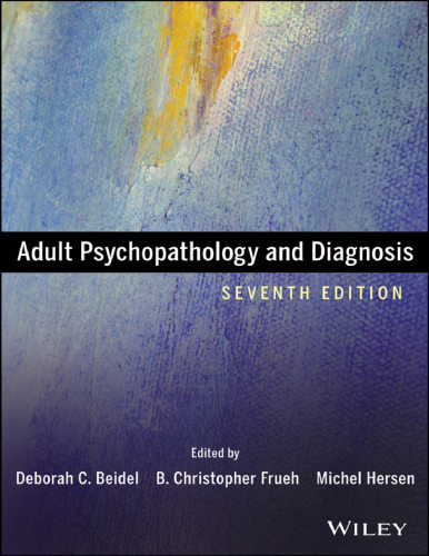 Adult psychopathology and diagnosis