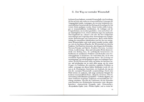 Die Struktur wissenschaftlicher Revolutionen - Kapitel 2 und 3