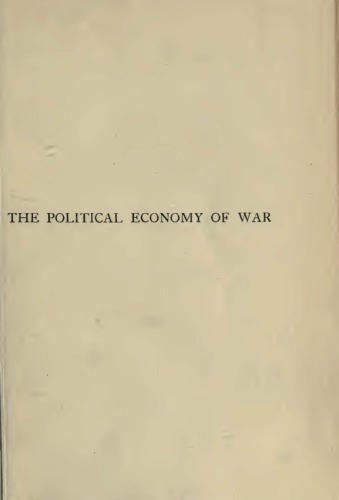 The Political Economy of War
