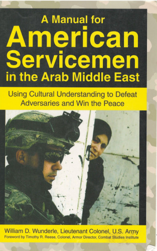 A Manual for American Servicemen in the Arab Middle East