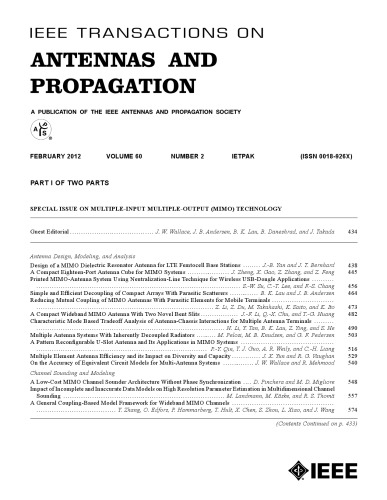 IEEE Transactions on Antennas and Propagation