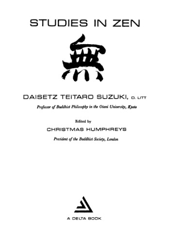 Studies in Zen