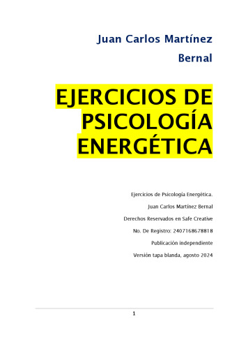Ejercicios de psicologia energetica