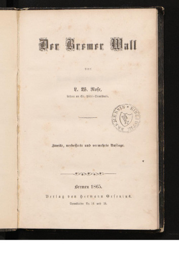 Der Bremer Wall