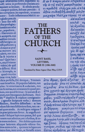 Saint Basil: Letters Volume 2 (186-368)