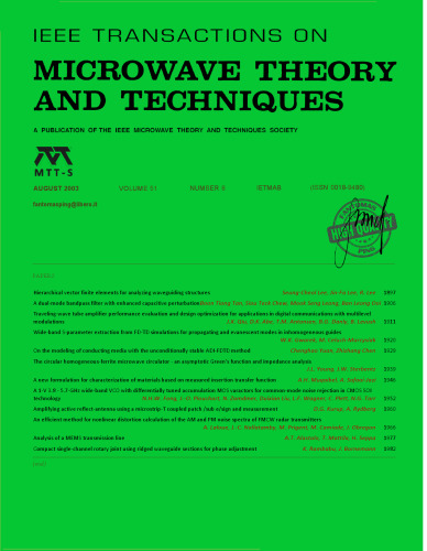 IEEE MTT-V051-I08 (2003-08)