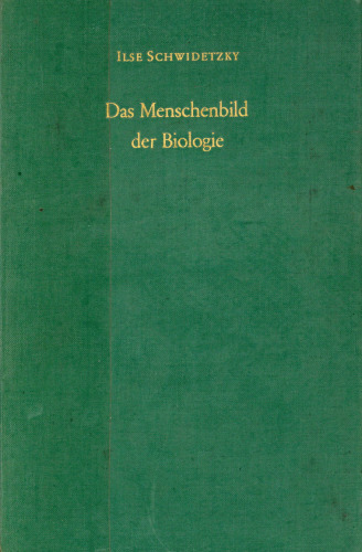 Das Menschenbild der Biologie