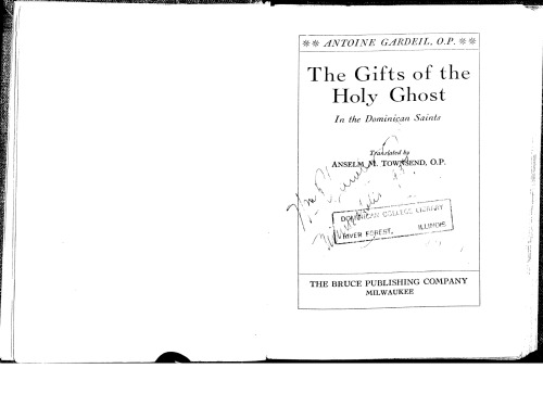 The Gifts of the Holy Ghost in the Dominican Saints