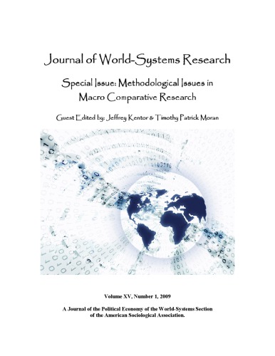 JWSR Volume XV, Number 1, 2009