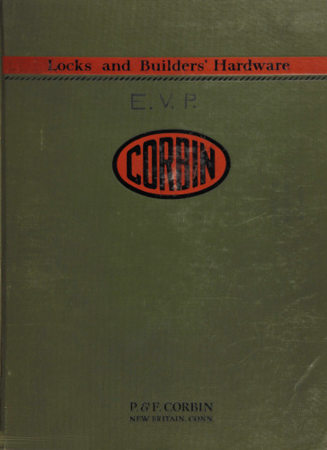 Locks and Builders' Hardware Catalog No. 26