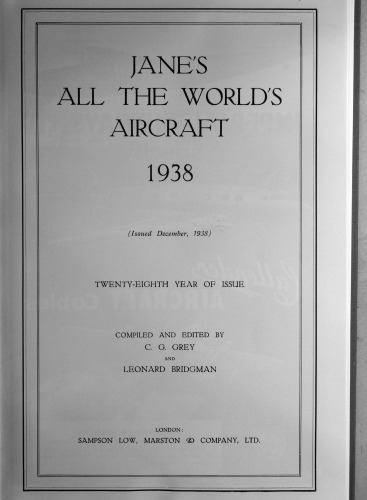 Jane's All the World's Aircraft