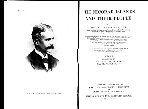 The Nicobar Islands and their People