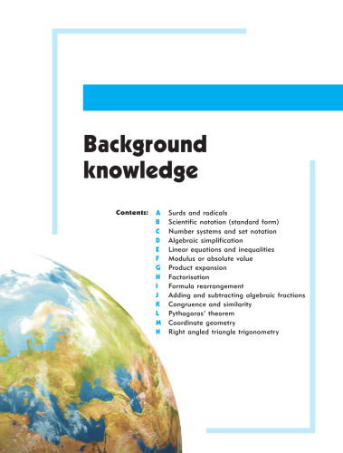 Haese Background Knowledge