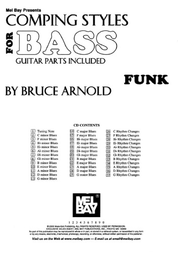 Comping Styles For Bass. Funk