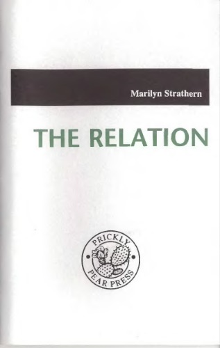 The Relation: Issues in Complexity and Scale