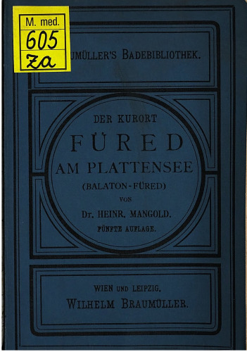 Der Kurort Füred am Plattensee (Balaton-Füred)