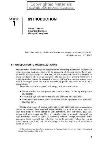 Nonlinear Phenomena in Power Electronics: Bifurcations, Chaos, Control, and Applications