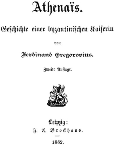 Athenaïs : Geschichte einer byzantinischen Kaiserin