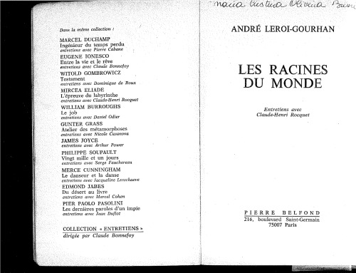 Les Racines du Monde