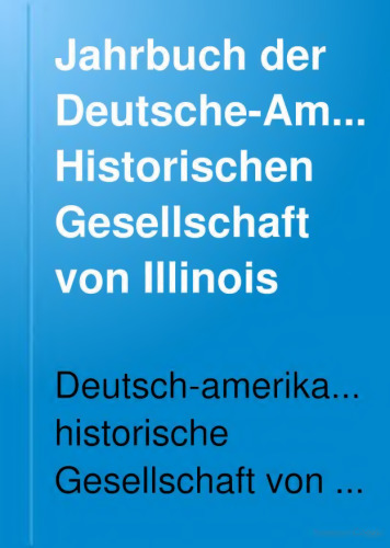 Deutsch-Amerikanische Geschichtsblätter
