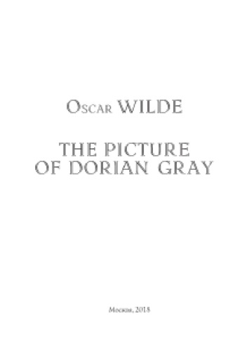 The Picture of Dorian Gray