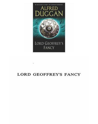 Lord Geoffrey's Fancy