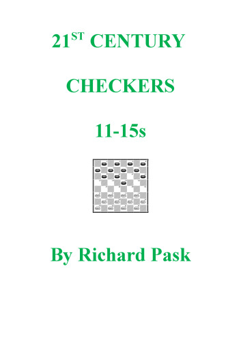 21st Century Checkers: 11-15s