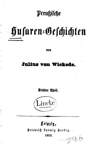 Preußische Husaren-Geschichten