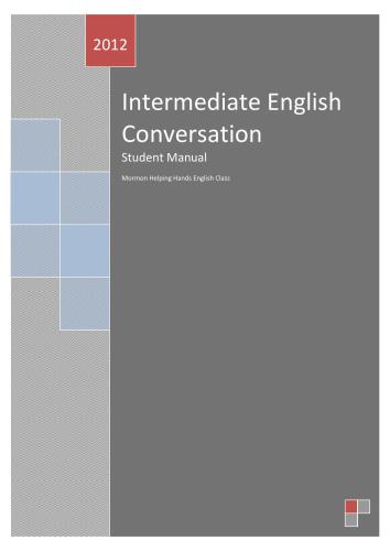 Intermediate English Conversation - Student Manual