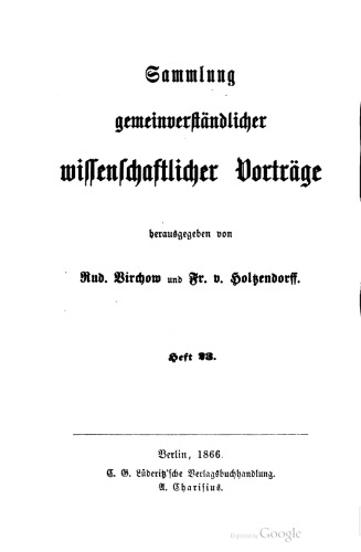 Ueber die Mittel Licht und Wärme zu erzeugen
