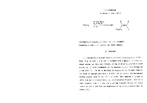 Organic Syntheses