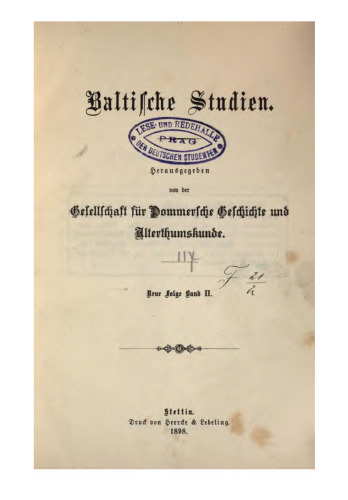 Baltische Studien