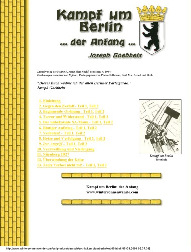 Kampf um Berlin - Der Anfang