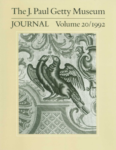 J. Paul Getty Museum journal