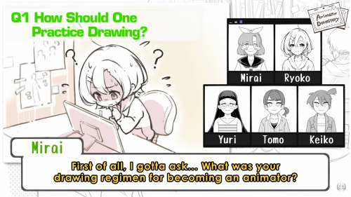 Anime Animators Practice Regimen