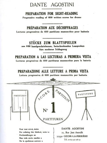 Preparation for sight-reading