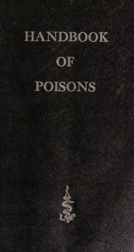 Handbook of Poisons