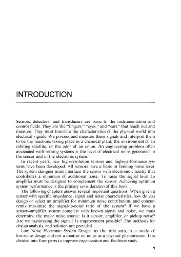 Low-noise electronic system design
