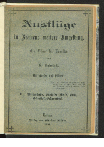 Ritterhude, Stoteler Wald, Elm, Osterholz-Scharmbeck