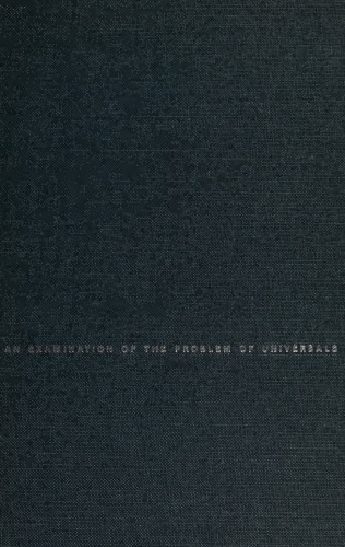 Resemblance and Identity: An Examination of the Problem of Universals