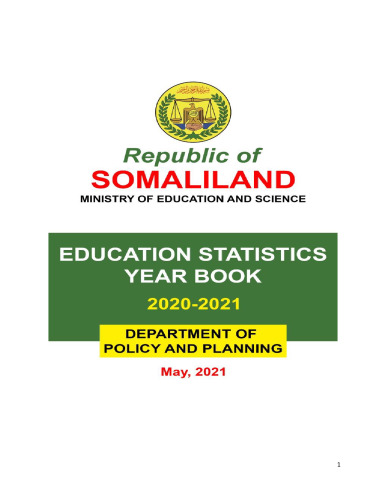 Education Statistics Yearbook 2020-2021